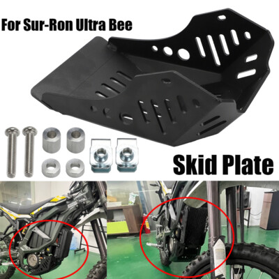 For Sur-Ron Ultra Bee Motorcycle Skid Bash Engine Base Plate Guard  W/Hardware