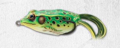 Live Target Hollow Body Frog 65 Floro Green Yellow 2 5/8'' 3/4 oz Topwater Lure