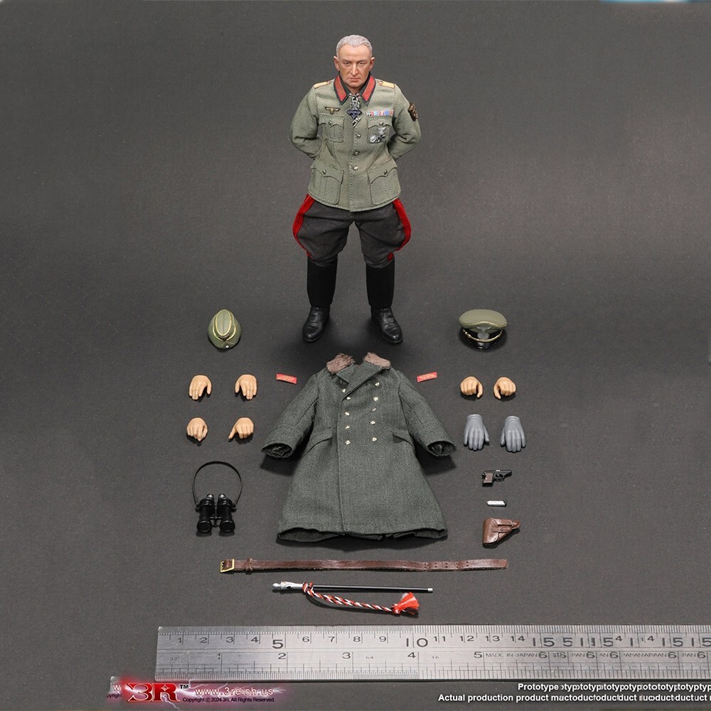 3R TG80003 1/12 Erich Von Manstein WWII 6'' Action Figure