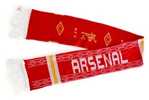 Foulard De Football Arsenal Vintage - Junior - écharpe Supporter Rétro