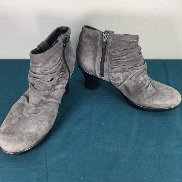 dansko gray booties
