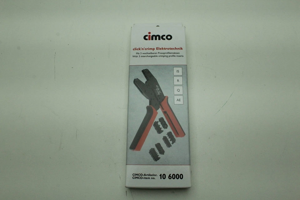 Cimco 106000 click´n´crimp Presszange "Neu&OVP"