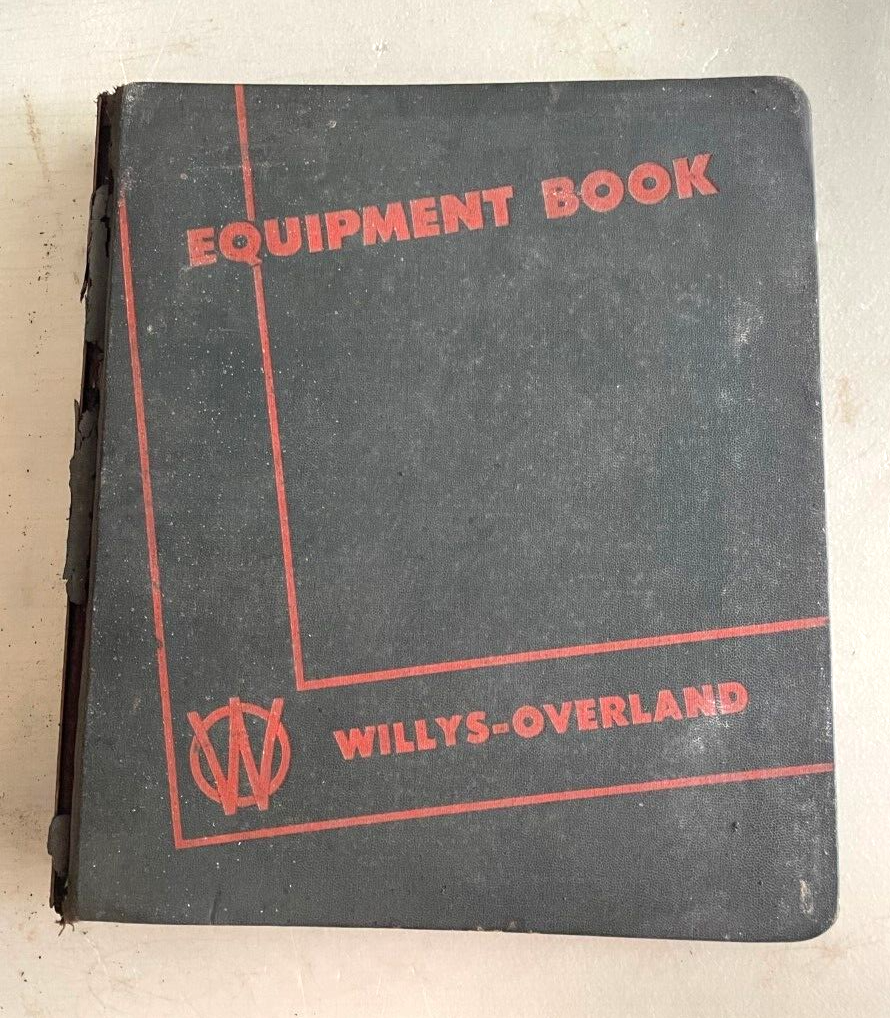 Willys Overland Notebook Equipment Book 1923 1924 1925 1926 1927 1928 1929 1930 eBay