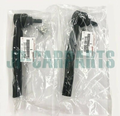 TOYOTA GENUINE 2PCS TIE ROD SET RH & LH 45460-59115 & 45470