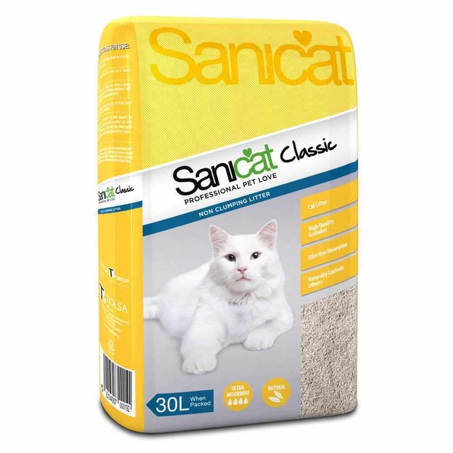 Sanicat Kitty Friend Classic Non Clumping Cat Litter 30L for sale