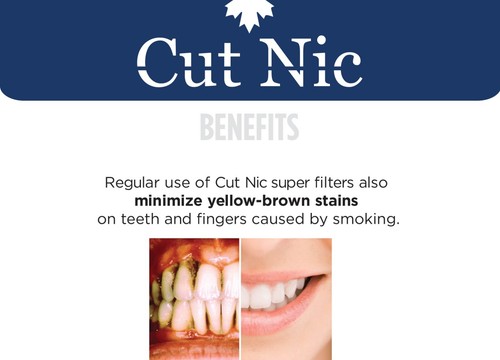 Cut Nic 8 Hole Cigarette Filters - Bulk Economy Pack (1200 Filters Total) - Picture 4 of 9