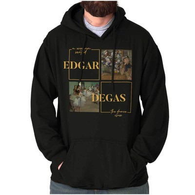 Edgar Degas Modern Art Paintings Dance Class Hoodie Hooded Sweatshirt Men Women