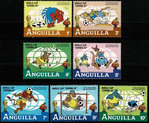 ANGUILLA 1983 SÉRIE DISNEY MI n° 501 à 507 Neufs ★★ luxe / MNH