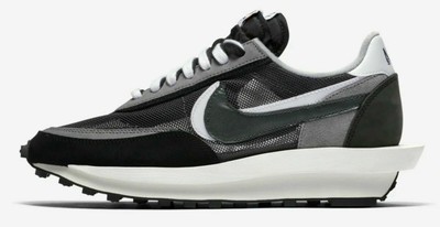 sacai x nike ldv waffle hybrid black white