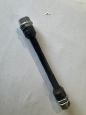 Bicycle Front Hub Axle 3/8  x140mm BLACK BMX Fixie Lowrider Beach Cruiser Bike