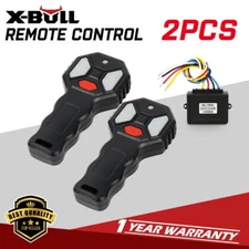 X-BULL 2PCS Wireless Electric Winch Remote Control Kit 12V Handset 150FT