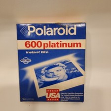 Vintage POLAROID 600 Platinum Sealed Ex. 01/2000 Promotional not for sale