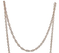 9 Ct Red / Rose Gold Rope (prince Of Wales) Chain, 18 9 Ct Red / Rose Gold Rope (prince Of Wales) Chain, 18