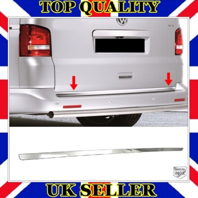 Chrome Rear Trunk Lower Trim For VW T5 TRANSPORTER CARAVELLE MULTIVAN