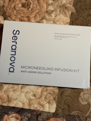 Seranova - Microneedling Infusion Kit Anti-Aging Solution 3 Month Supply NEW