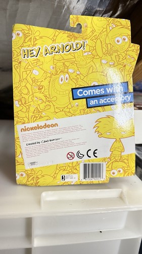 2012 Nickelodeon Nicktoons Hey Arnold - Arnold And Abner Action Figure NIB - Foto 2 di 2