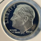 1999 S 90% Silver Roosevelt Dime PROOF
