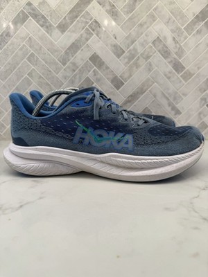 Hoka One One Mach 6 Running Shoes Mens Size 11.5 D 11.5D Blue Athletic Sneakers
