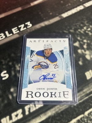 Owen Power 2022-23 Upper Deck Artifacts Rookie Auto #IV
