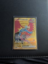 roaring moon pokemon card gold Roaring Moon EX Gold Card Paradox Rift 262/182, NM Pokemon Card