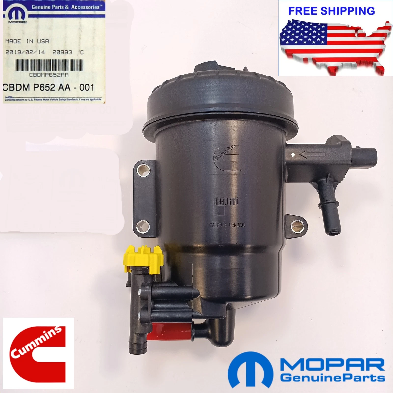 Cable de separación de combustible/agua para Chrysler (N/P CBDMP652AA)