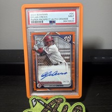 2024 Bowman Dylan Crews Paper Prospect Auto-Orange /25 PSA 9 📈📈