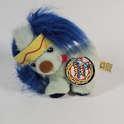 Vintage 1985 Applause Paw Paws Pupooch Stuffed Animal Plush Hanna Barbera NWT