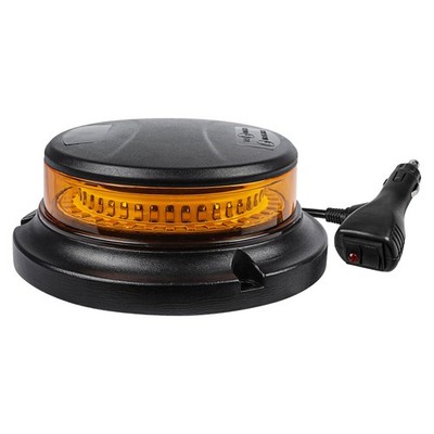 LED Warnleuchte bernsteinfarben, 8 Blink und 2 Drehmuster 12/24 V 36 Stück LE...