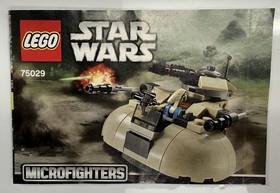 LEGO Star Wars: AAT Microfighter (75029) 100% Conplete w Box and Instructions