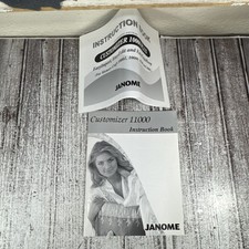 janome customizer 11000 embroidery software version 1.0 Instruction Book