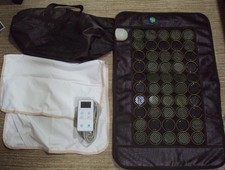HealthyLine Mesh 3220 Tourmaline Jade Mat Negative Ions Spa Heat Therapy Pad