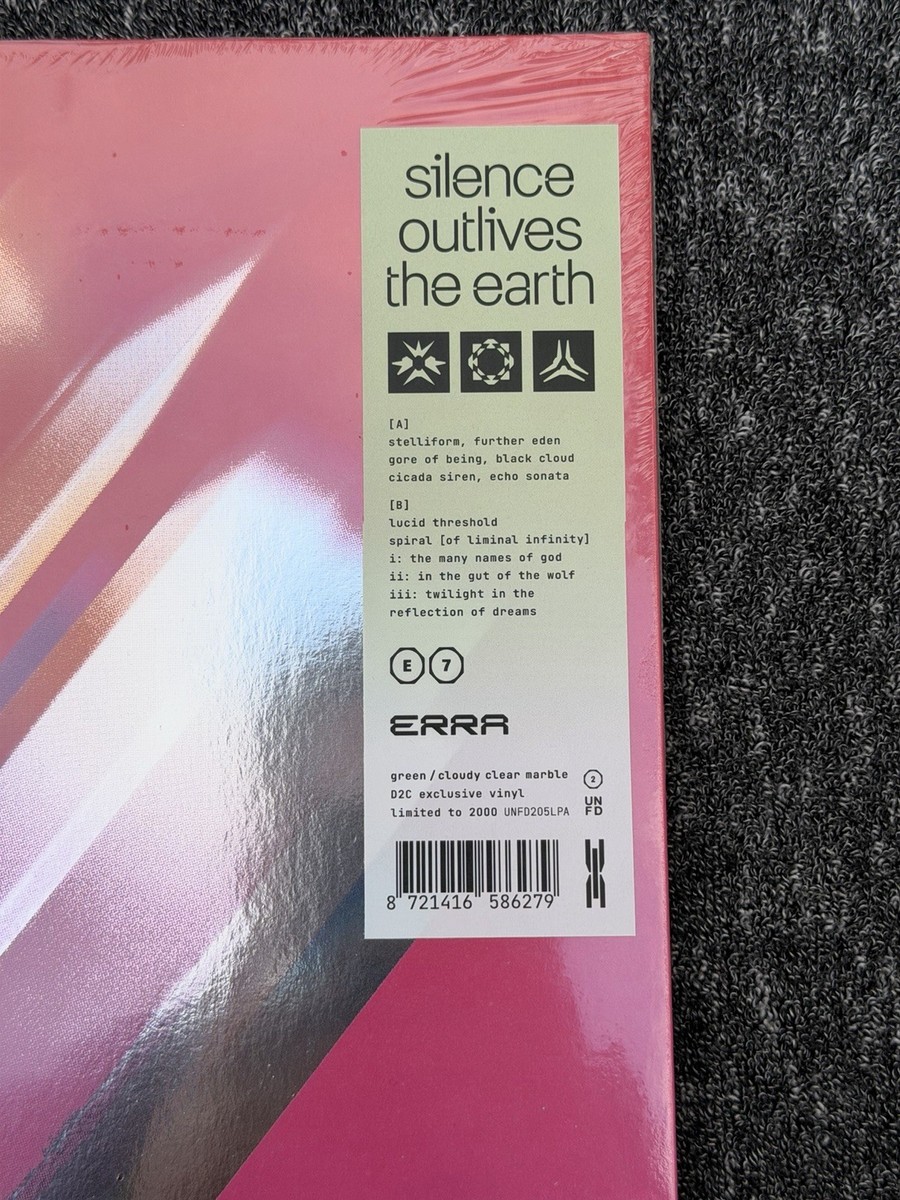 ERRA – Silence Outlives The Earth Vinyl (Green/Cloudy Marble Ltd