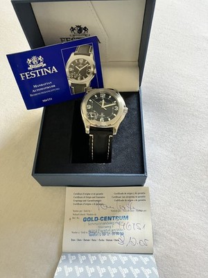 VINTAGE FESTINA MANHATTAN - AUTOMATIC DUAL TIME ZONE