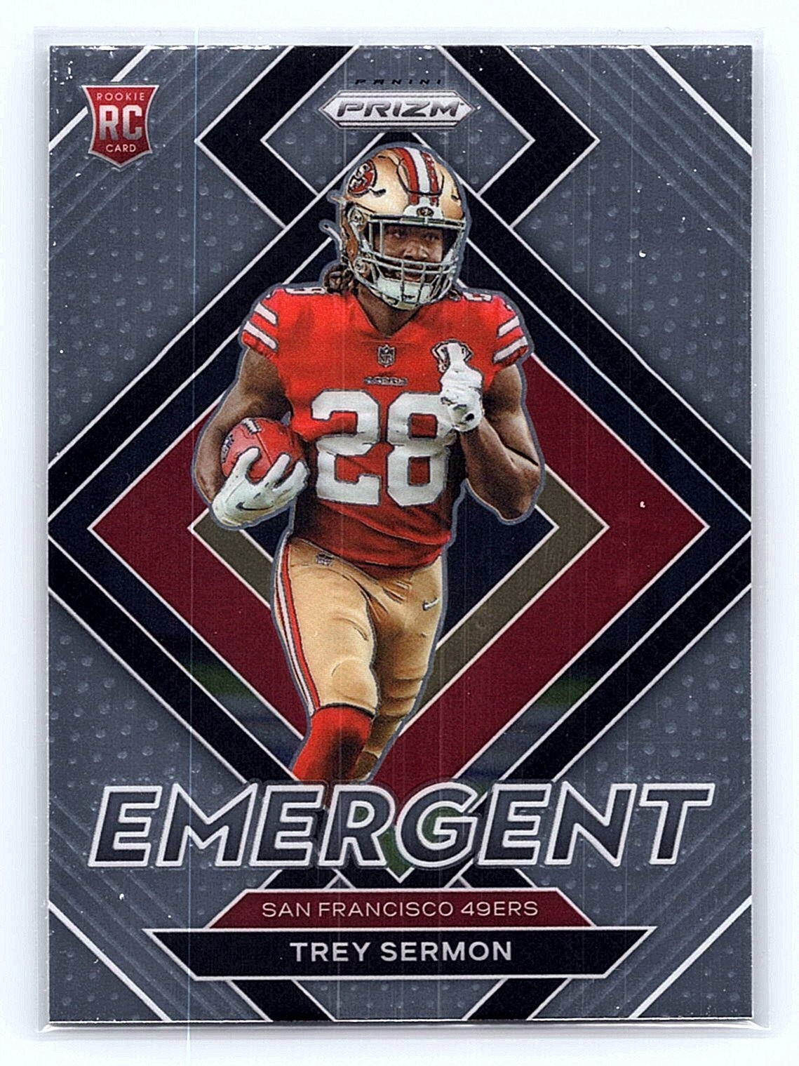 2021 Panini Prizm #E-19 Trey Sermon Emergent