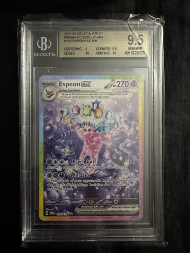 Espeon ex graded BGS 9.5 for sale on eBay