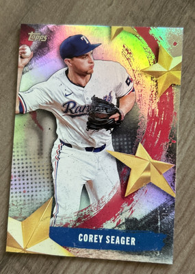 メジャーリーグスターカード 2025 Topps Series 1 - Stars of Mlb #SMLB-14 Corey Seager | eBay
