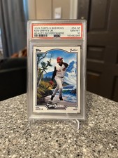 2025 Topps Bob Ross Joy of Baseball Ken Griffey Jr. Beauty Is Everywhere PSA 10