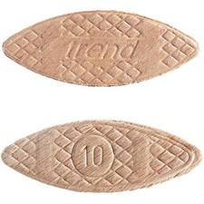 Image of Trend 1000pcs Beechwood Joining Biscuits (No. 10) for Woodworking and Furniture