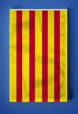 Enorme Bandera CATALUÑA 4.5’ X 8.3’ por ATLANTIDA DARO, SA Barcelona España
