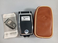 Agfa Agfalux Folding Flash Unit with Case Vintage