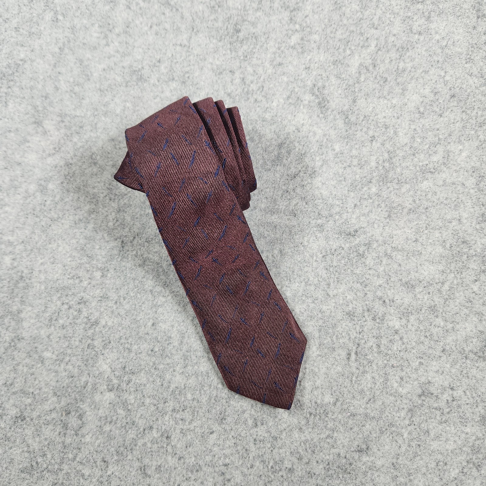 Rag & Bone HTF SWORD/Dagger Pattern Burgundy Blue… - image 1