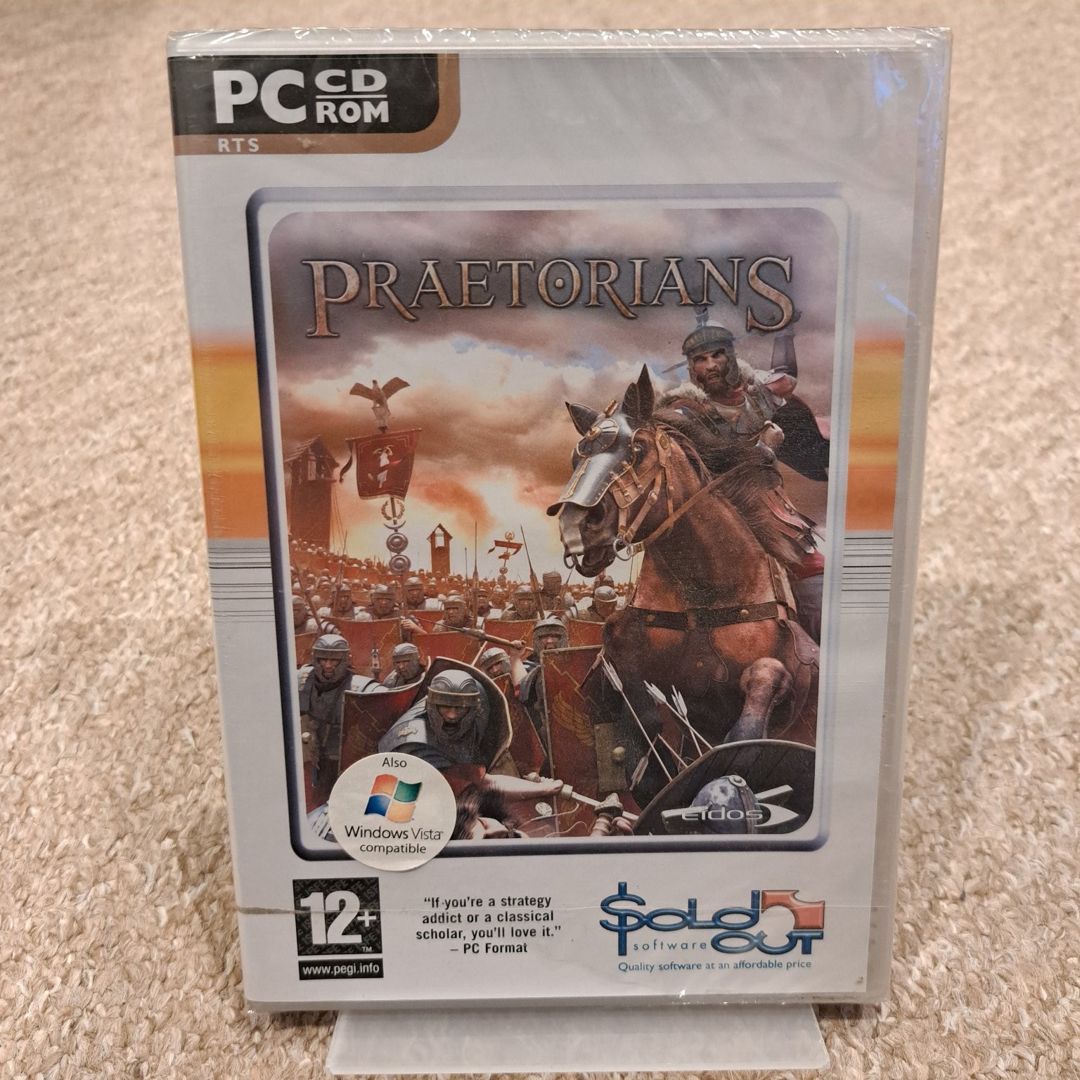 Praetorians PC CD ROM Video Game RTS Strategy Roman Empire NEW