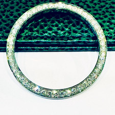 Diamond Stainlee Steel 31mm Bezel 0.96 Ct.T.W for Rolex Datejust 17824 68240