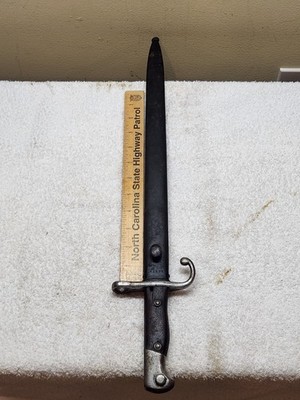 Argentine Model 1891 Mauser Bayonet N2993 Matching Scabbard WKC Solingen Wood...