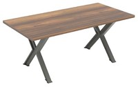 BüRotisch Schreibtisch Tisch Braun Arbeitszimmer BüRo Rechteckig Modern