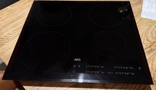 AEG IKB64401FB 60cm 4-Zone Induction Hob in Black 42878 Ex Display Never Used