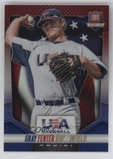 2014 Panini USA Baseball Box Set Red White & Blue Prizm 101/149 Gray Fenter 0kv2