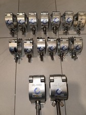 Lot of (2) SWL 500KG & (13) SWL 100kg Global Truss Clamp