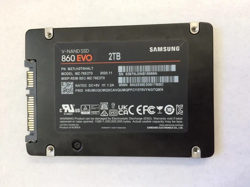 SAMSUNG SATA SSD 4TB 3.84TB 2TB 1.92TB 1TB 960GB 512GB 500GB 480GB 2.5 6Gbps lot