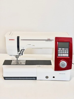 JANOME Horizon Memory Craft 7700 Computerized Sewing Machine Tested Working